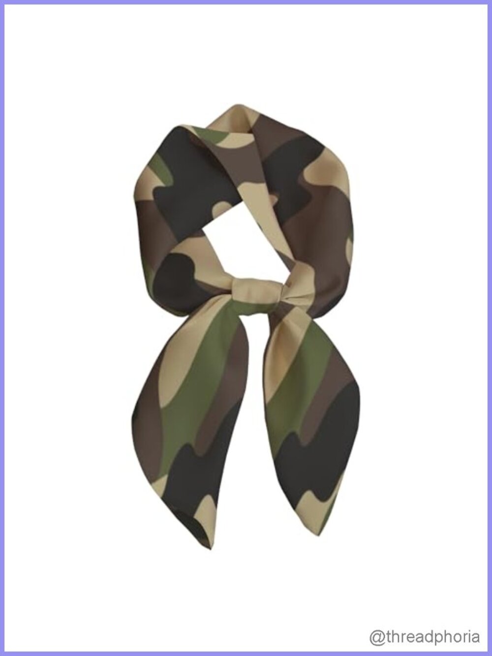 Silky Square Scarf 22x22 Faux Silk Neckerchief Headscarf Hairband